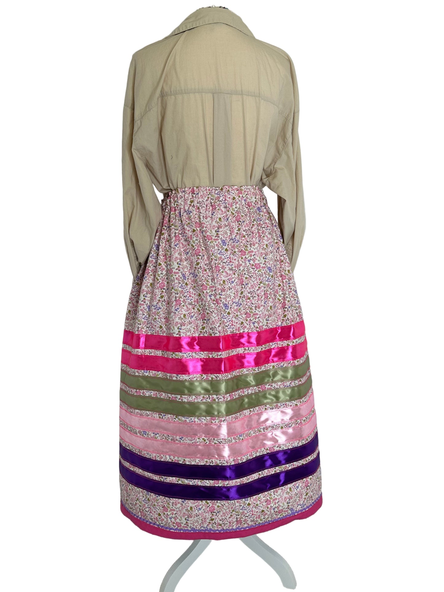 The Prairie Bloom Button Skirt